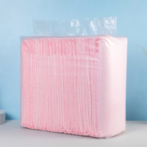 犬用トレーニングパッドOEM ODM工場卸売価格100個高級6層ピンク子犬おしっこパッド - Product Image 1