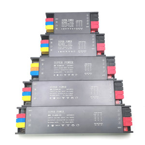 Alimentation électrique 400w 60W 100W 200W 300W Alimentation électrique réglable Durable Ac à Dc Démarrage progressif Funotion IP44 Alimentation électrique pour bande LED - Product Image 2