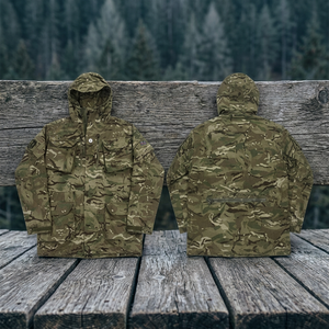 Parka d'hiver pour homme, camouflage, à capuche, imperméable, coupe-vent, respirant, veste tactique de randonnée, de camping, utilitaire, personnalisée - Product Image 2