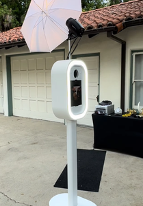 Kiosque photo portable Salsa2 ovale facile à assembler, machine photobooth DSLR iPad avec un corps extrêmement léger pour la location de mariage - Product Image 4