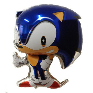 Dbcy <span class=keywords><strong>Sonic</strong></span> de globo Feliz <span class=keywords><strong>cumpleaños</strong></span> globo de helio para niños en venta niños decoración de la fiesta - Product Image 1