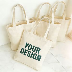 Sac fourre-tout en toile personnalisé avec logo, fournisseur de sacs en toile de coton biologique vierge avec stock disponible - Product Image 1