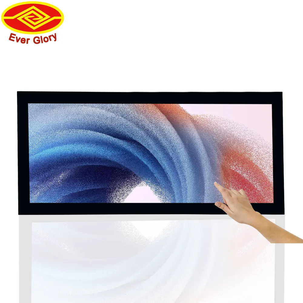 Fabbrica industriale Multi Touch point capacitivo da 23.8 pollici per montaggio a parete Controller USB LCD Pcap Touch Display Monitor
