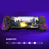 Controlador de Juegos Móvil D6DP para Switch/iOS/Android/PC/Tablet, Gamepad con Joystick Dual Hall y Función Turbo