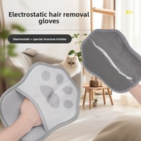 Nouveau Gant de brossage anti-poils en polyester pour animaux de compagnie, grattoir à poils, rouleau anti-peluches et anti-poils de chat