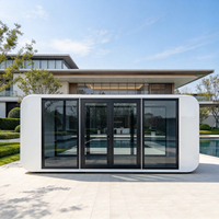 Maisonnette modulaire portable Zhongjing Mingsheng Apple Cabin House, moderne, respirante, insonorisée, pour bureau, séjour et cuisine