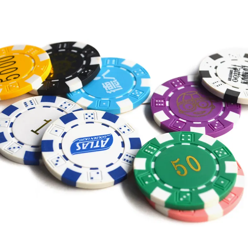 2024 new products Multi Color ABS Golf Magnetic Poker Chip Ball Marker Ceramic golf Accessories