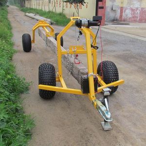 <span class=keywords><strong>Remolque</strong></span> para <span class=keywords><strong>Tractor</strong></span> Agrícola con Grúa, Personalizable con Logotipo, con Barra de Arrastre, para ATV, Equipo <span class=keywords><strong>Forestal</strong></span> - Product Image 2
