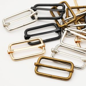 ตัวปรับสายรัดแบบ Tri Glide หัวเข็มขัดโลหะสำหรับกระเป๋า เข็มขัด ปลอกคอสุนัข สายรัดกระเป๋าเป้ และอุปกรณ์สายหนัง - Product Image 4
