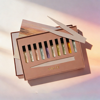 Kit de Colección de Envases de Perfume de 2ml, 3ml y 5ml, Etiqueta Privada, Caja de Regalo para Probador de Perfume con Estampado en Caliente Personalizado OEM