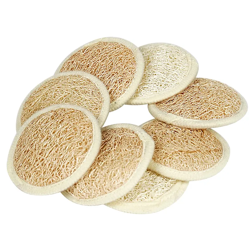 Douche corporelle bio éponge de bain exfoliante nettoyage naturel du visage luffa luffa éponge