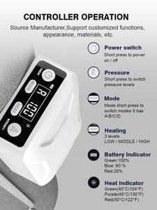 Precio de fábrica Masajeador de pantorrilla Fisioterapia Masaje de piernas con calefacción Masaje de piernas y pantorrillas Masajeador muscular de pantorrilla portátil - Product Image 3