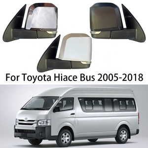 ชุดกระจกมองข้างรถยนต์สำหรับรถตู้โตโยต้าไฮเอซ ปี 2005-2018 พร้อมไฟเลี้ยว LED และกระจกพับไฟฟ้า - Product Image 4