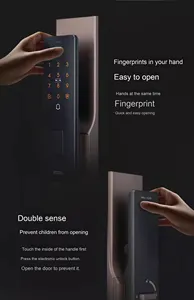 Per Samsung Shp-P53 Smart Lock per impronte digitali e Password digitale antifurto porta in legno con connessione WiFi in lega di zinco - Product Image 6