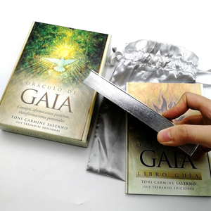ไพ่ทาโรต์กระดาษพิมพ์ลายตามสั่งพิเศษไม่เหมือนใครสำหรับชุด - Product Image 6