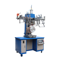 Machine d'impression par transfert thermique incurvée cylindrique pour seau en plastique, seau à peinture