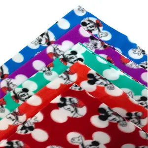 Customized Printed Polar Fleece Fabric Custom Printed Polar Fleece Fabric From China Shaoxing