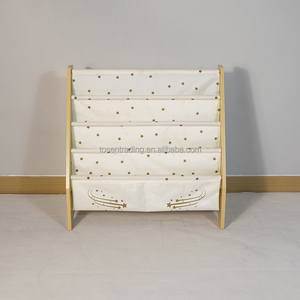 Estantería de Madera para Niños de Diseño Nuevo, Estante Organizador de Almacenamiento Abierto de 4 Niveles para la Habitación Infantil - Product Image 1