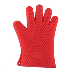 ถุงมือซิลิโคนกันความร้อน กันลื่น สำหรับอบขนม ใช้ในครัว - Product Image 5