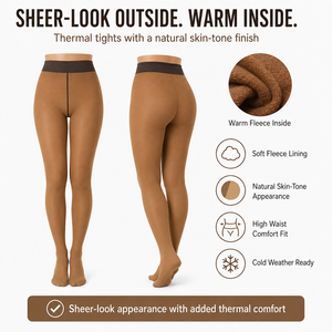 <span class=keywords><strong>Collant</strong></span> Termici Felpati Effetto Pelle Personalizzati da Donna, Caldi Invernali, Effetto Trasparente, OEM ODM Private Label - Product Image 3