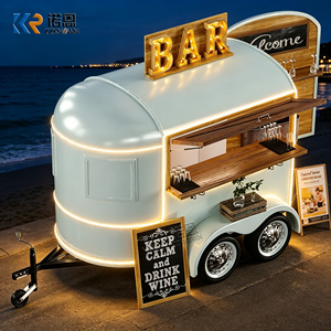 Remorque de restauration Fast Horse Box avec joint d'étanchéité, protection contre la poussière et les insectes, intérieur propre et climatiseur - Product Image 6