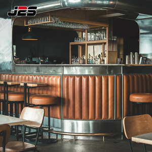 Barra de <span class=keywords><strong>Bar</strong></span> Portátil de Acero Inoxidable con Diseño Moderno para Restaurantes, Discotecas y Bares de Jugos - Product Image 6