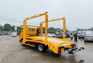 Camión de Transporte de Autos HOWO 4X2 a Precio Económico, Camión Porta Autos con <span class=keywords><strong>Plataforma</strong></span> para el Transporte de 4 Autos - Product Image 3