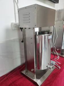 Máquina manual vertical de acero inoxidable para embutir <span class=keywords><strong>carne</strong></span> y salchichas, prensa rellenadora para el hogar - Product Image 3