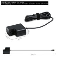 Fabricant adaptateur de chargeur universel pour ordinateur portable USB TYPE C UK EU US Plug 20V 2.25A 45W chargeur pour ordinateur portable pour HP X360 ca020nr ca052wm