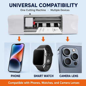 ฟิล์มไฮโดรเจลแบบ HD ความหนา 0.12 มม. ขนาด 120x180 มม. สำหรับเครื่องตัด วัสดุสำหรับทำฟิล์มกันรอยหน้าจอ รับผลิตแบบ OEM และติดฉลากส่วนตัว - Product Image 3