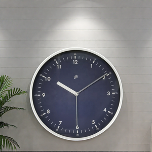 Zeitgenössische 10 "Quarz Wanduhr mit abstrakten Muster kreisförmigen Single Face Design Wohnzimmer Nadel Display Cound Shape - Product Image 1