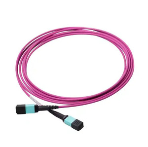 MPO/M-MPO/M 8 lõi Multimode OM4 Loại B tùy chỉnh sợi cáp quang vá dây trong 1m 2M 10m 20m chiều dài - Product Image 1