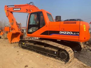 รถขุดมือสองเกาหลี Doosan DH220LC-7รถขุดตีนตะขาบ1อุปกรณ์ก่อสร้างสำหรับขาย - Product Image 2