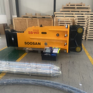 Mini-Excavatrices SOOSAN SB140 de Type Boîte, Silencieuses, avec Accessoires, Pièces de Rechange Gratuites, Facilite la Construction et la Démolition - Product Image 1