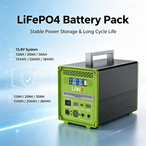 Certified <b>Portable</b> LiFePO4 Solar Power Station with Car Compatibility Iron 300W-600W Fast Charging 2-Year Warranty - Product Image 4