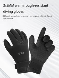 Gants de <span class=keywords><strong>plongée</strong></span> sous-marine personnalisés <span class=keywords><strong>7mm</strong></span> d'épaisseur combinaison thermique flexible gants en néoprène pour le plongeur - Product Image 5