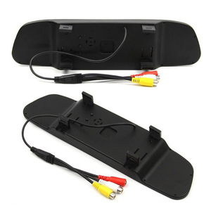 Moniteur de rétroviseur de 4,3 pouces pour voiture, écran de recul, large plage de tension 12V 24V, idéal pour le dropshipping Shopify - Product Image 3