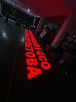 Boîte à lumière publicitaire, enseigne LED, lettres en relief 3D, boîte à lumière pour devanture de magasin, enseigne lumineuse personnalisée pour boutique