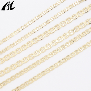 Collar Estilo Punk Italiano Chapado en Oro de 14K y 18K con Cierre de Alta Calidad, Collar Punk de Latón Dorado - Product Image 6
