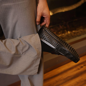 Mocassins en cuir véritable pour hommes, chaussures de luxe faites à la main, durables, confortables, décontractées, pour affaires, à la mode - Product Image 6