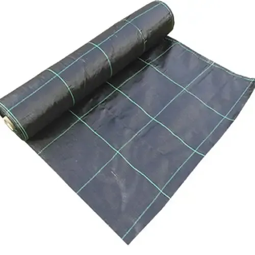 Полипропиленовая тканая УФ-стабилизированная садовая Ландшафтная ткань, коричневая полипропиленовая ткань