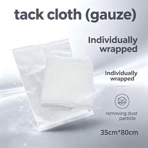 Pano adhésif en gaze pour éliminer la poussière, sans peluches, idéal pour la préparation des surfaces en réparation de peinture automobile - Product Image 1