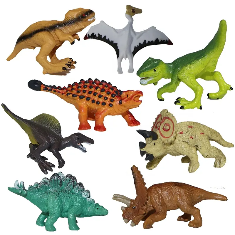 I bambini giocattoli educativi del bambino di simulazione di dinosauro figurine giocattolo mini modello di dinosauro set