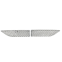 1 Paire de Grilles de Pare-chocs Avant Neuves Argentées de Haute Qualité pour Bentayga 2021 - Centre-Gauche Droit - avec ACC OE 36A807675L/36A807676E