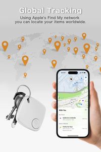 Ruised Stock Top Sale Mini Pet Smart Car GPS Tracker Find My Key Tracker <span class=keywords><strong>Localizador</strong></span> de artículos para bolsas llaves equipaje - Product Image 3