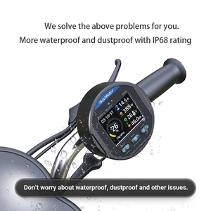 TR24 IP68 wasserdicht 8-100V 0-500A Universal-Autobatterie monitor Lade entladung spannung Batterie kapazitäts anzeige Tester Meter - Product Image 2