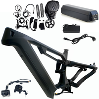 Paket Rangka Sepeda Listrik EMTB Serat Karbon Dengfu E22 Bafang M630 1500W 48V 52V
