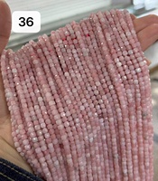 Perles cubiques facettées carrées 4*4mm en cristal naturel, pierres semi-précieuses en vrac pour la fabrication de bijoux
