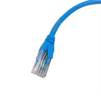 Cable de conexión de red Ethernet Cat5E RJ45 de alta velocidad 1M-20m UTP/FTP/SFTP Material de cobre CAT6/CAT5E para cables de comunicación