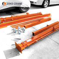 Grue mobile à portique réglable légère et facile à assembler de 1T à 5T pour le levage de moteurs de garage